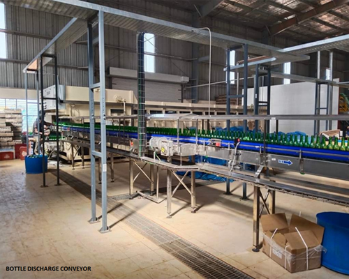 Bottle Discharge Conveyor